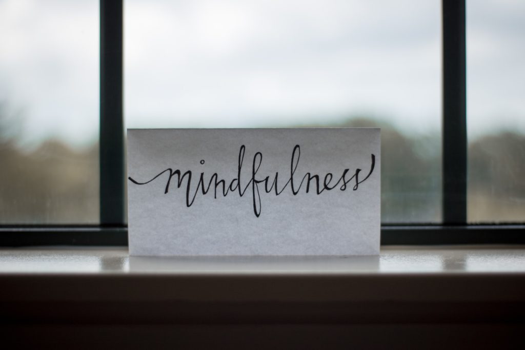 4 Times to be Mindful During a 12 Hour Shift 6 mindfulness printed paper near window